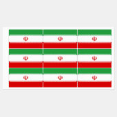 Iran vlag labels (Vel)
