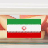 Iran vlag labels (Aangebracht)