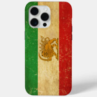 Iran Vlag Leeuw En Zon Shah van Iran Vlag