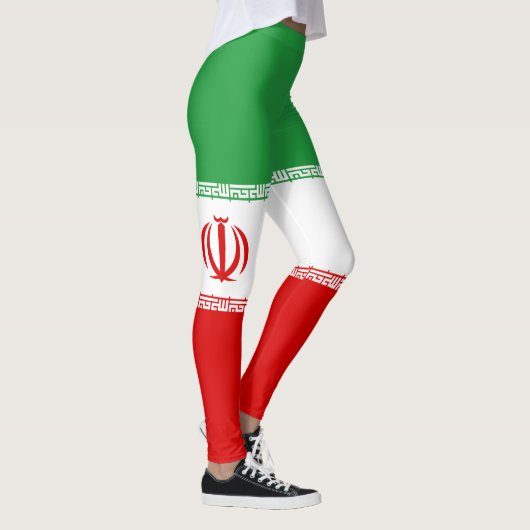 Iran vlag leggings (Rechts)