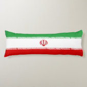 Iran vlag lichaamskussen (Voorkant)