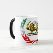 iran vlag magische mok (Voorkant links)