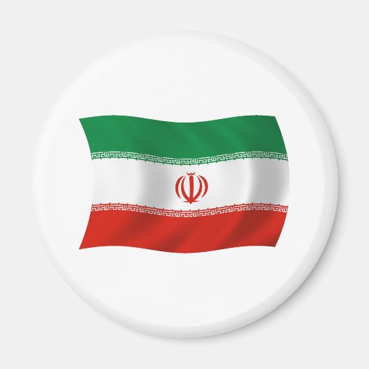 Iran Vlag Magneet (Voorkant)