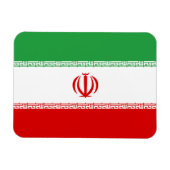 Iran vlag magneet (Horizontaal)