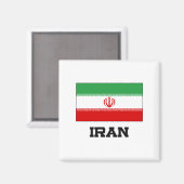 Iran vlag magneet (Voorkant / Achterkant)