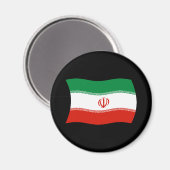 Iran Vlag Magneet (Voorkant / Achterkant)