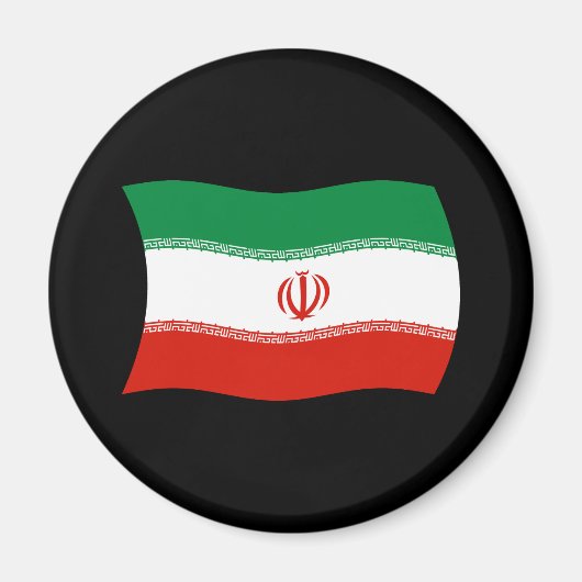 Iran Vlag Magneet (Voorkant)