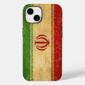 Iran vlag ontwerp Case-Mate iPhone case (Achterkant)