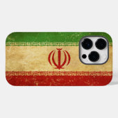 Iran vlag ontwerp Case-Mate iPhone case (Achterkant (horizontaal))