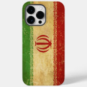 Iran vlag ontwerp Case-Mate iPhone case (Achterkant)