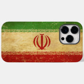 Iran vlag ontwerp Case-Mate iPhone case (Achterkant (horizontaal))