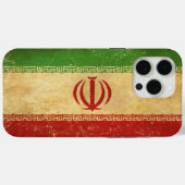 Iran vlag  ontwerp Case-Mate iPhone case (Achterkant (horizontaal))