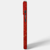 Iran vlag  ontwerp Case-Mate iPhone case (Achterkant / Links)