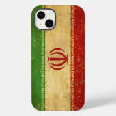 Iran vlag ontwerp Case-Mate iPhone case (Achterkant)
