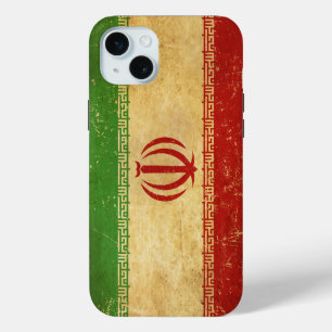 Iran vlag  ontwerp iPhone 15 mini hoesje