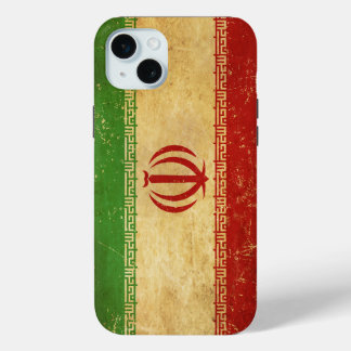 Iran vlag ontwerp iPhone 15 mini hoesje