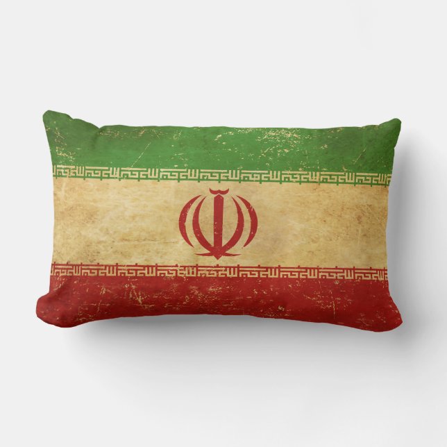 Iran vlag  ontwerp kussen (Voorkant)