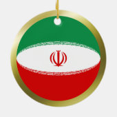 Iran Vlag Ornament (Achterkant)