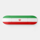 Iran vlag persoonlijk skateboard (Horizontaal)