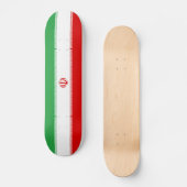 Iran vlag persoonlijk skateboard (Voorkant)