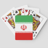 Iran vlag pokerkaarten (Achterkant)