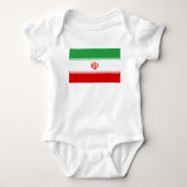 Iran vlag romper (Voorkant)