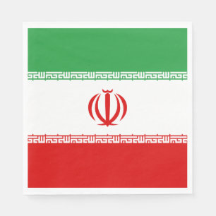 Iran vlag servet
