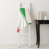 Iran vlag sherpa deken (In situ)