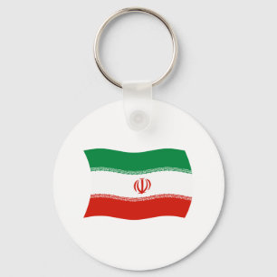 Iran Vlag Sleutelhanger