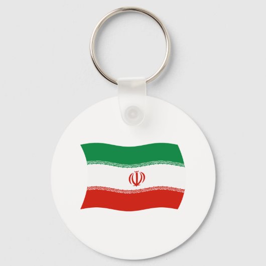 Iran Vlag Sleutelhanger (Voorkant)