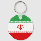 Iran vlag sleutelhanger (Voorkant)
