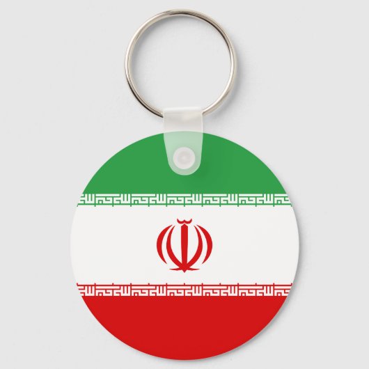 Iran vlag sleutelhanger (Voorkant)