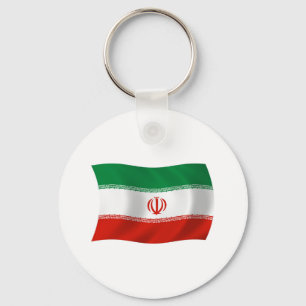 Iran Vlag Sleutelhanger
