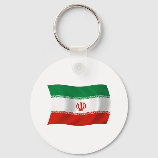 Iran Vlag Sleutelhanger (Voorkant)