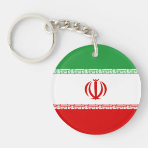 Iran vlag sleutelhanger