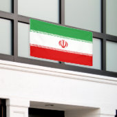 Iran vlag spandoek (Buitenkant Gebouw)