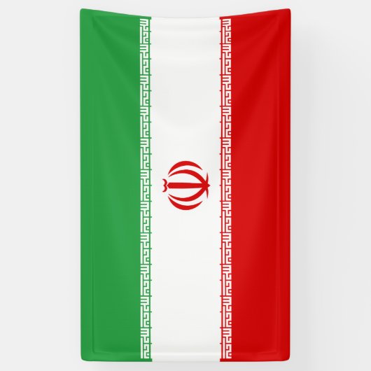 Iran vlag spandoek (Verticaal)