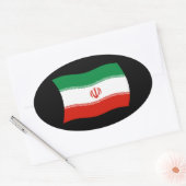 Iran Vlag Sticker (Envelop)