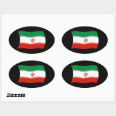 Iran Vlag Sticker (Vel)