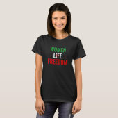 Iran vlag t-shirt (Voorkant volledig)
