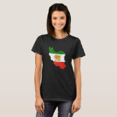 Iran vlag t-shirt (Voorkant volledig)
