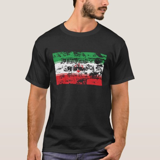 Iran vlag t-shirt (Voorkant)
