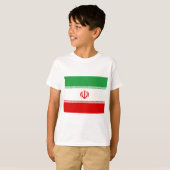 Iran vlag t-shirt (Voorkant volledig)