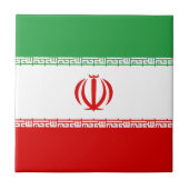 Iran vlag tegeltje (Voorkant)