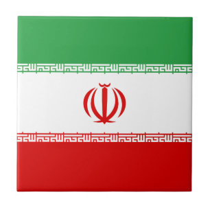 Iran vlag tegeltje