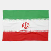 Iran vlag theedoek (Horizontaal)