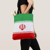 Iran vlag tote bag (Dichtbij)