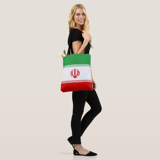 Iran vlag tote bag (Op model)
