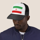 Iran vlag trucker pet (In situ)