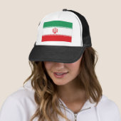 Iran vlag trucker pet (In situ)